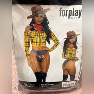 New Xs s Forplay Cowboy woody toy story costume rave festival outfit